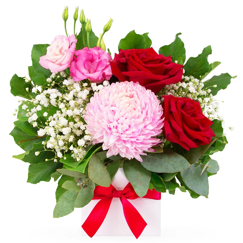 Цветы в коробке Первый вальс