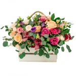 Композиция в ящике Вспышка чувств